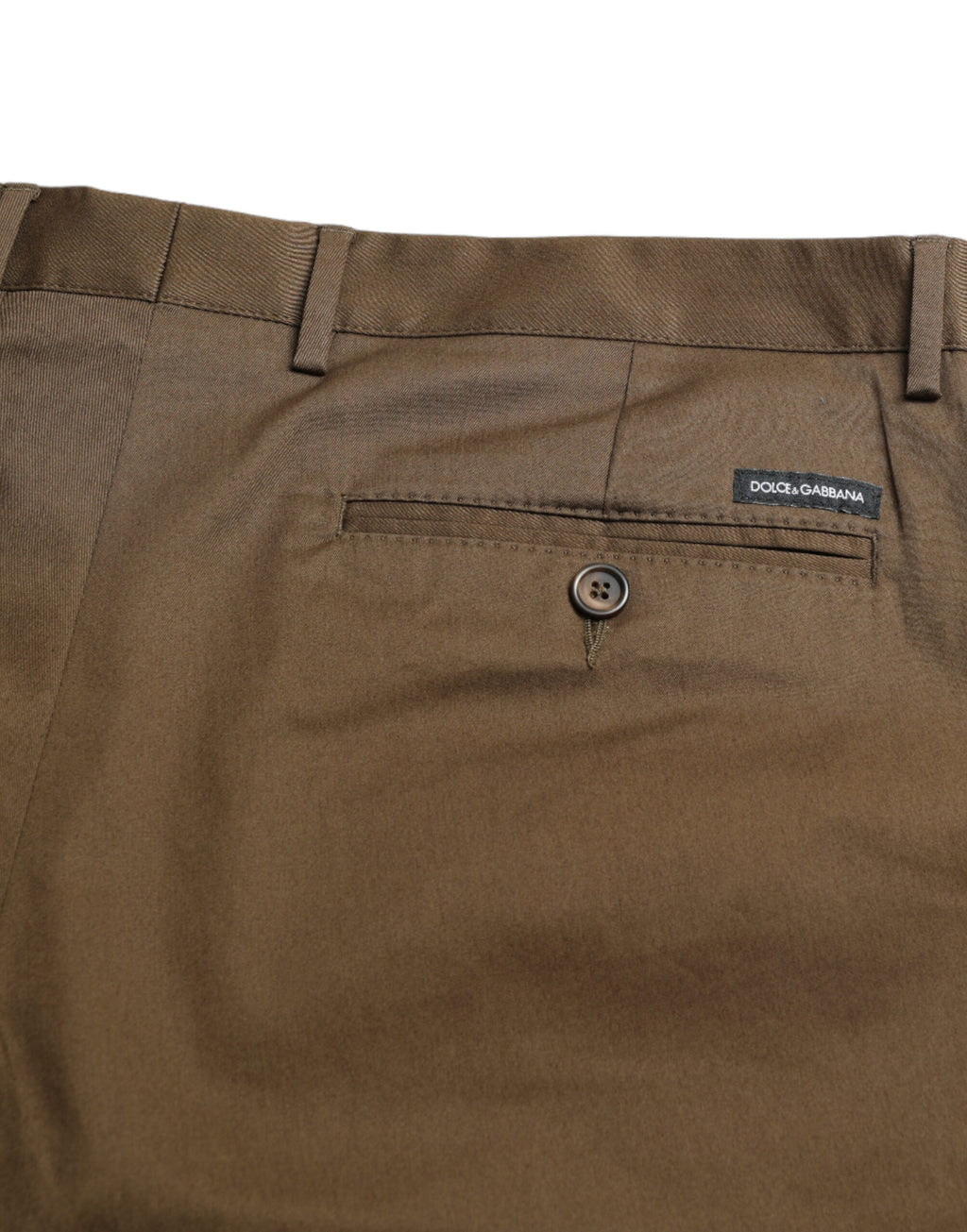 Dolce &amp; Gabbana – Schicke braune Bermudashorts mit Logodetail
