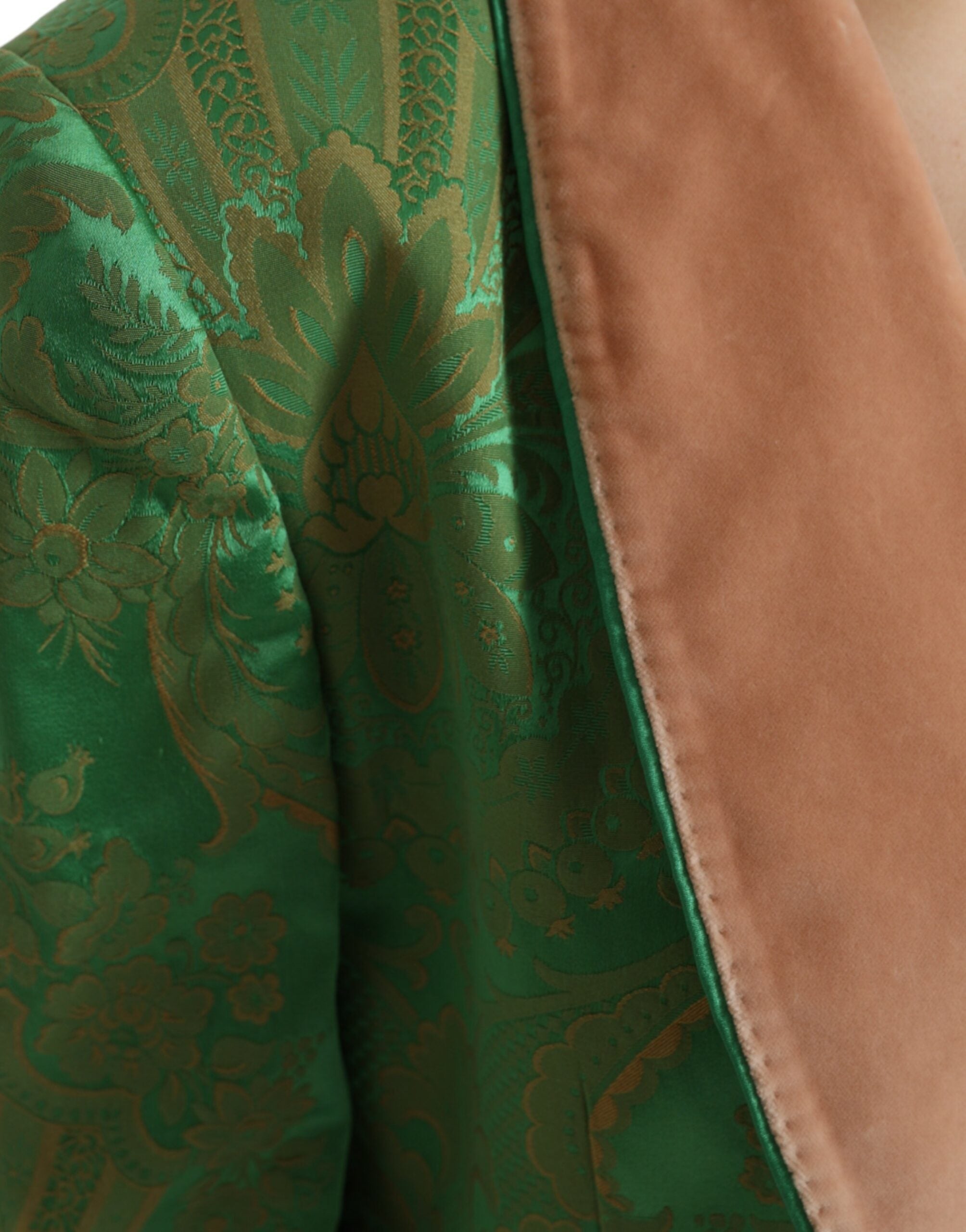 Dolce &amp; Gabbana – Zweireihiger Blazer mit floraler Eleganz