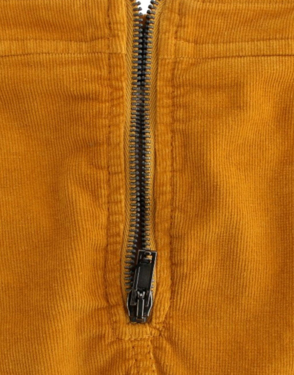 Costume National – Schicker Minirock aus gelbem Cord