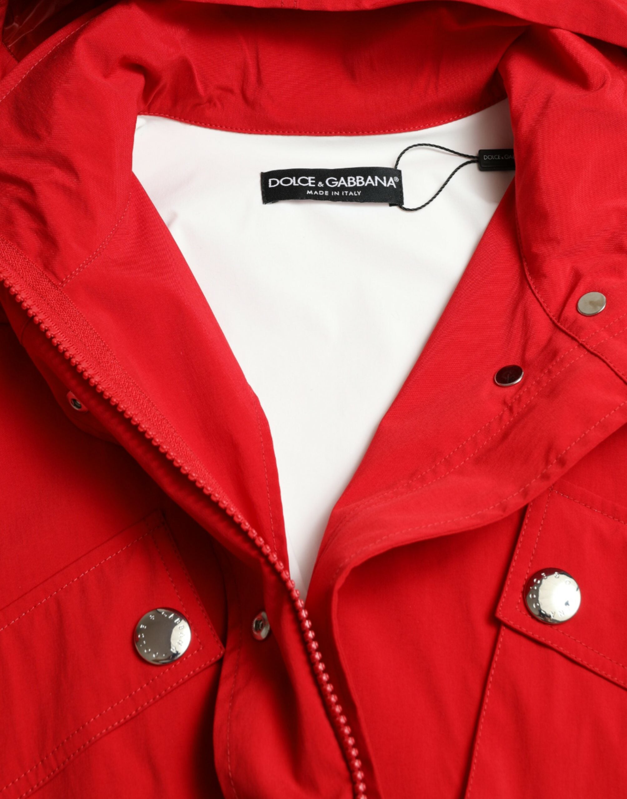 Dolce &amp; Gabbana Elegante rote Langarmjacke