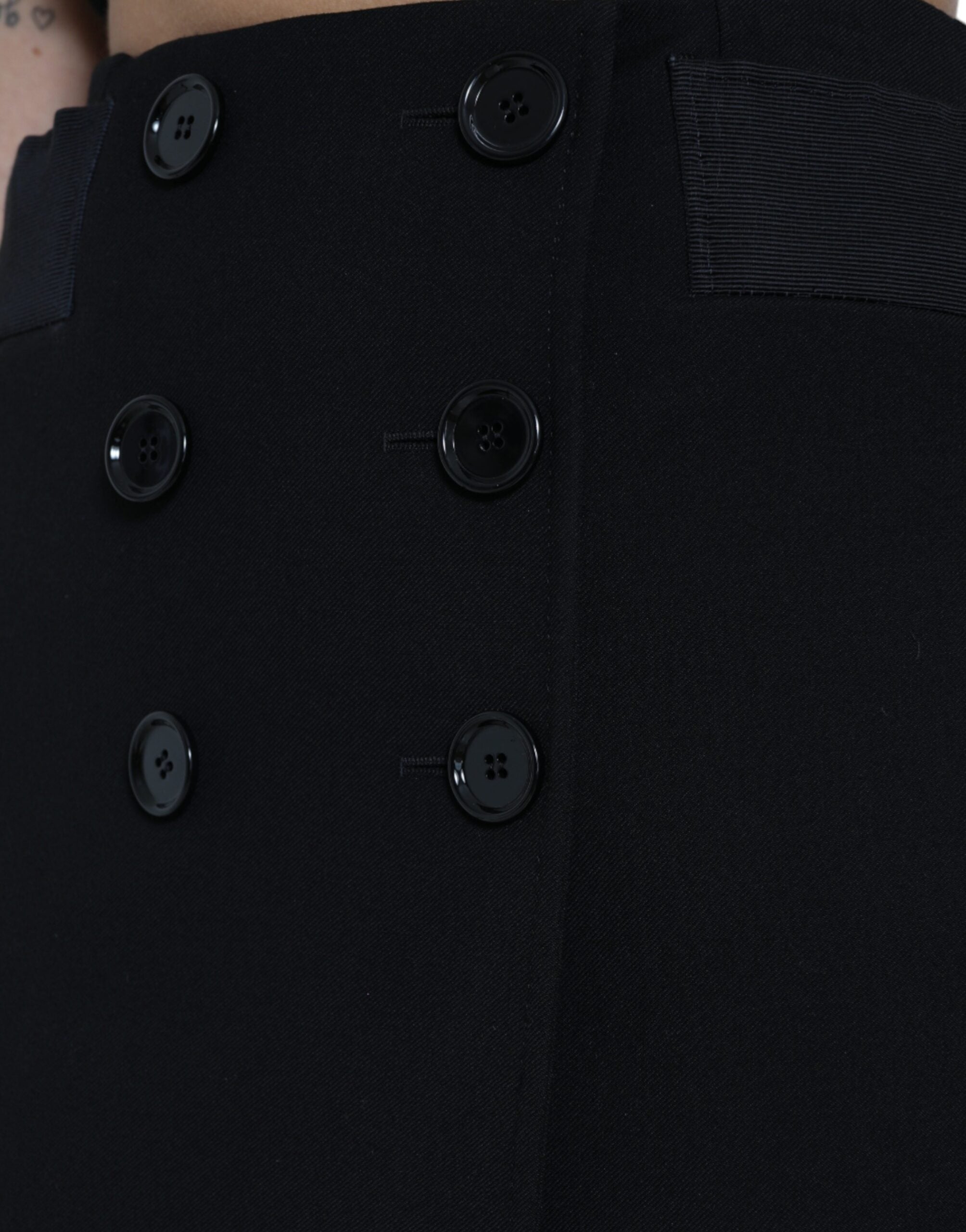 Dolce &amp; Gabbana Eleganter Minirock mit hoher Taille in A-Linie