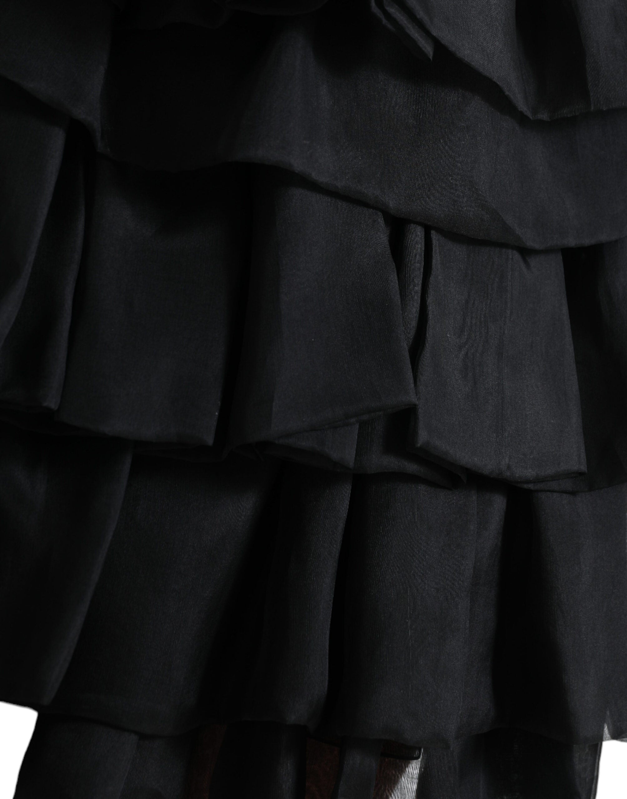 Dolce &amp; Gabbana Eleganter gestufter Minirock in A-Linie