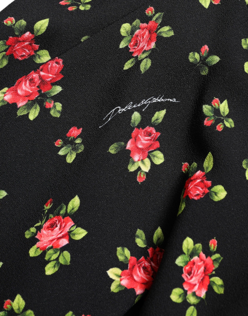 Dolce &amp; Gabbana – Geblümter A-Linien-Minirock mit hoher Taille