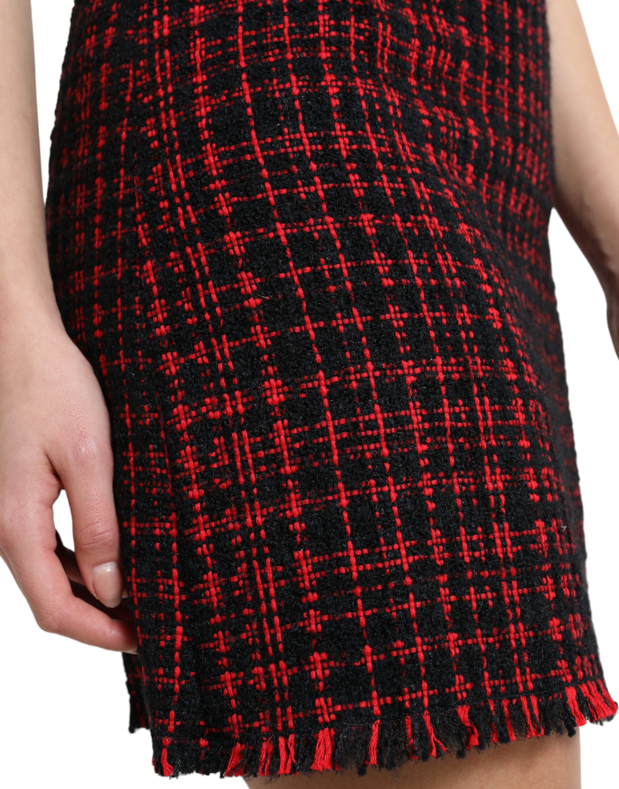 Dolce &amp; Gabbana – Verlockender Minirock mit hoher Taille und Schottenmuster