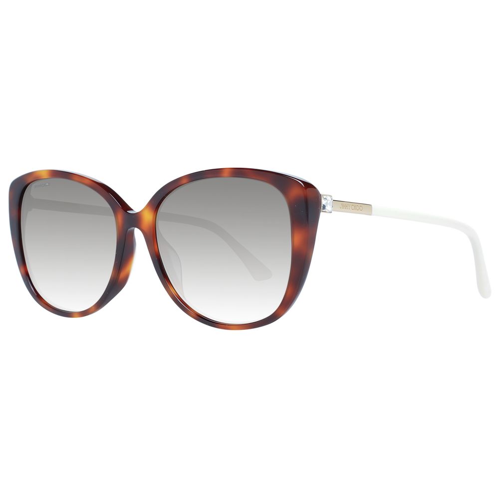 Jimmy Choo Braune Damen-Sonnenbrille
