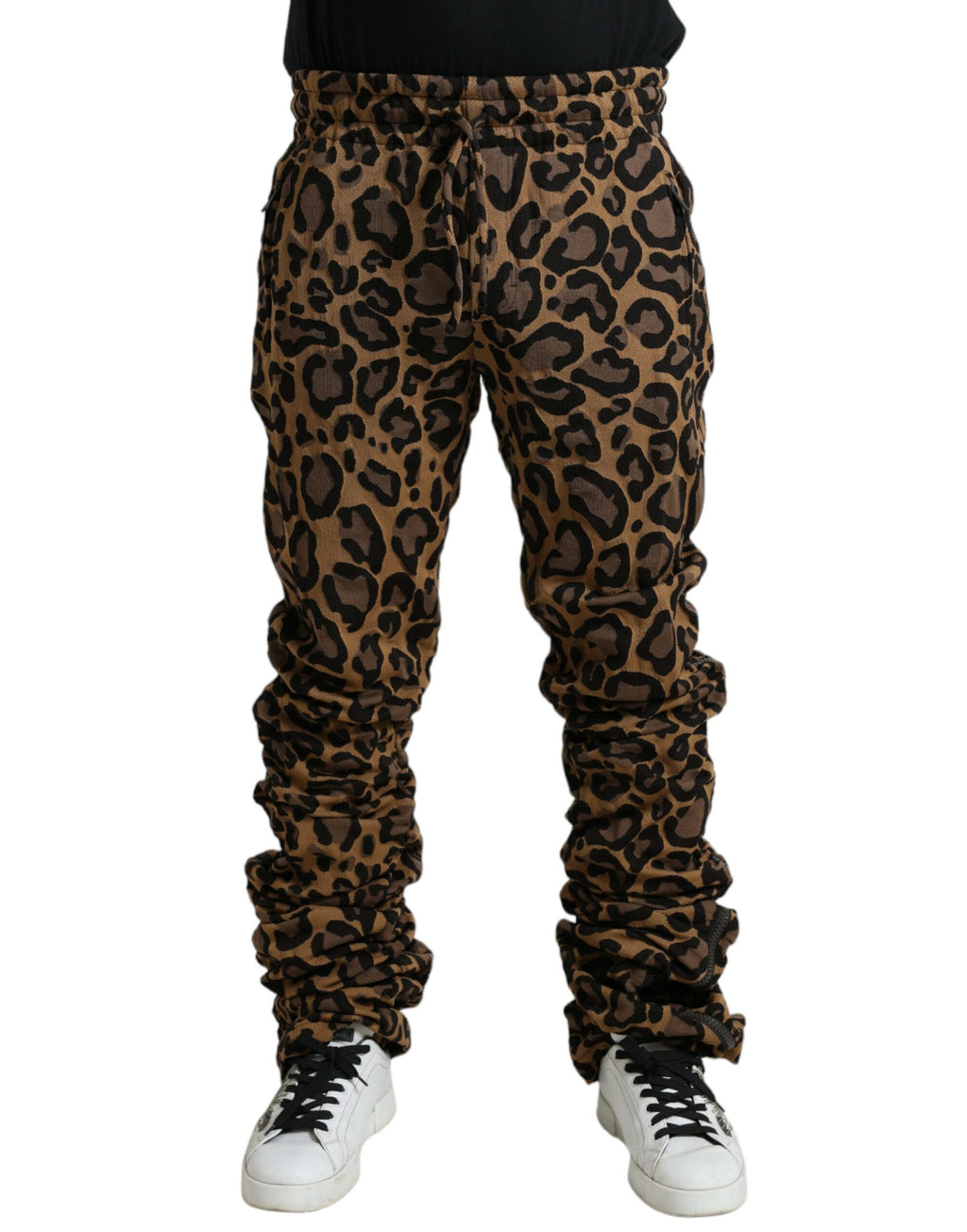 Dolce &amp; Gabbana Schicke Jogginghose mit Leopardenmuster