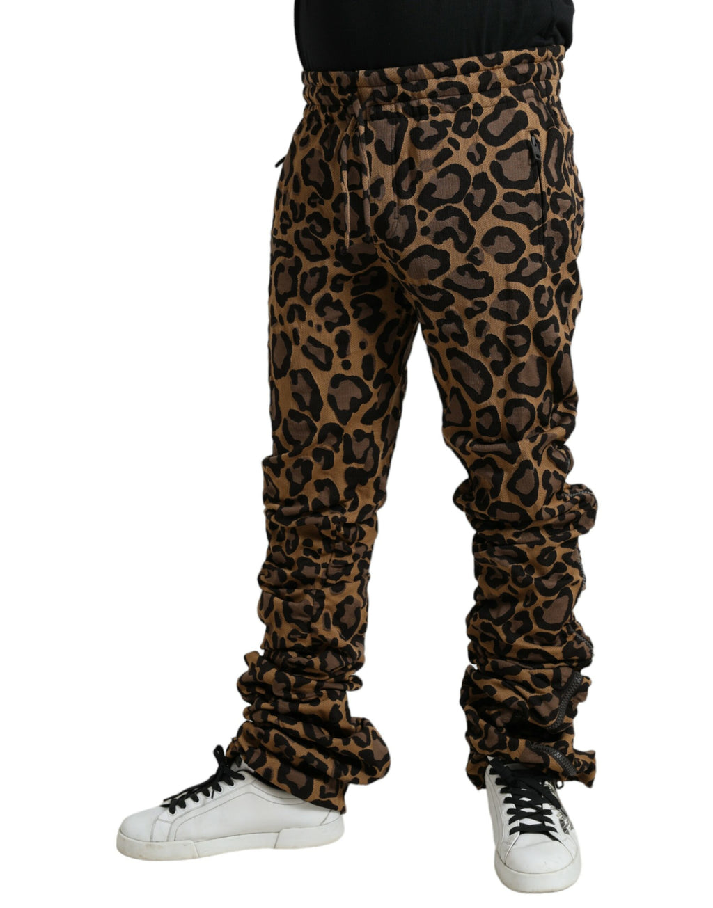 Dolce &amp; Gabbana Schicke Jogginghose mit Leopardenmuster