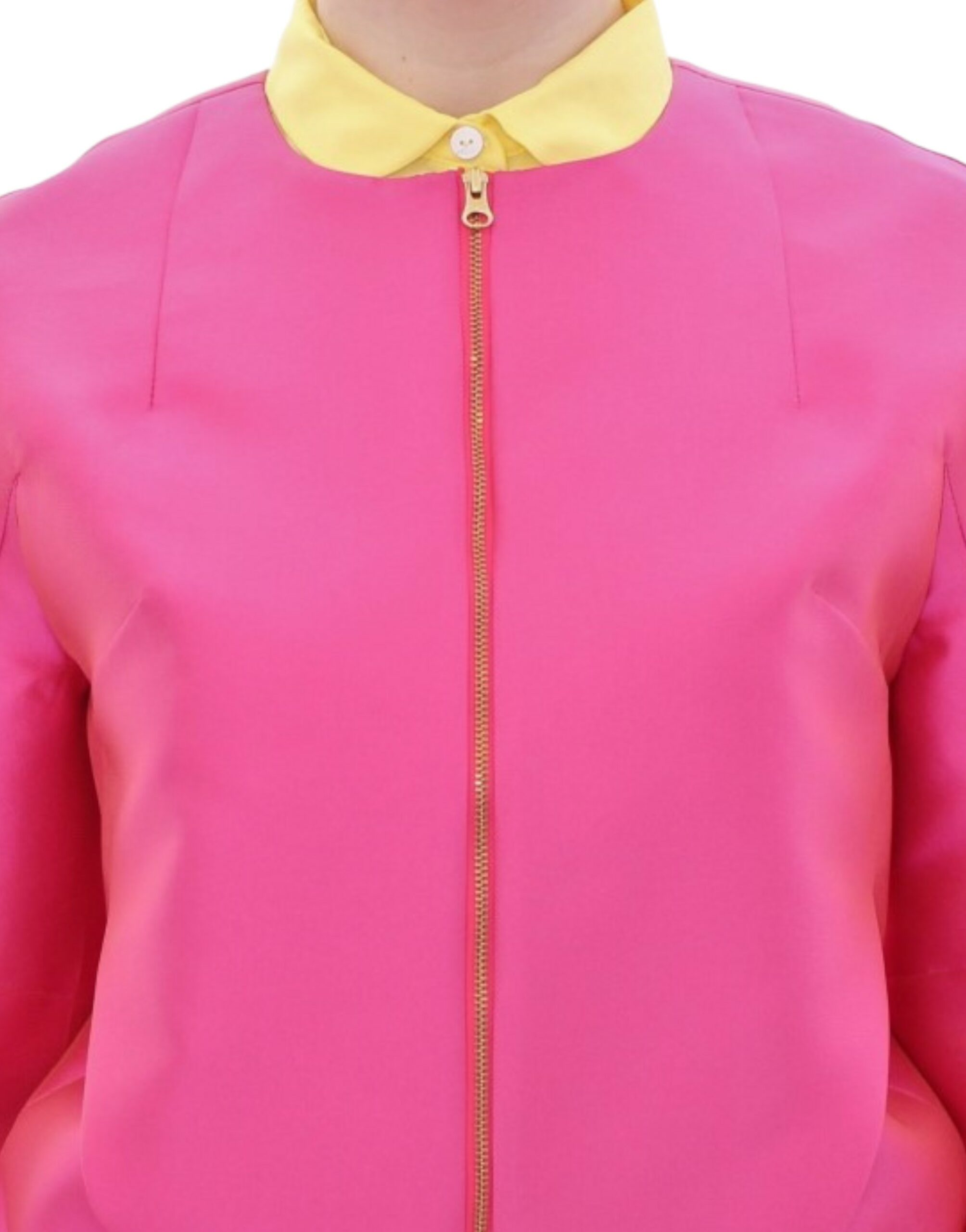 CO|TE Elegante rosa Jacke aus Seidenmischung