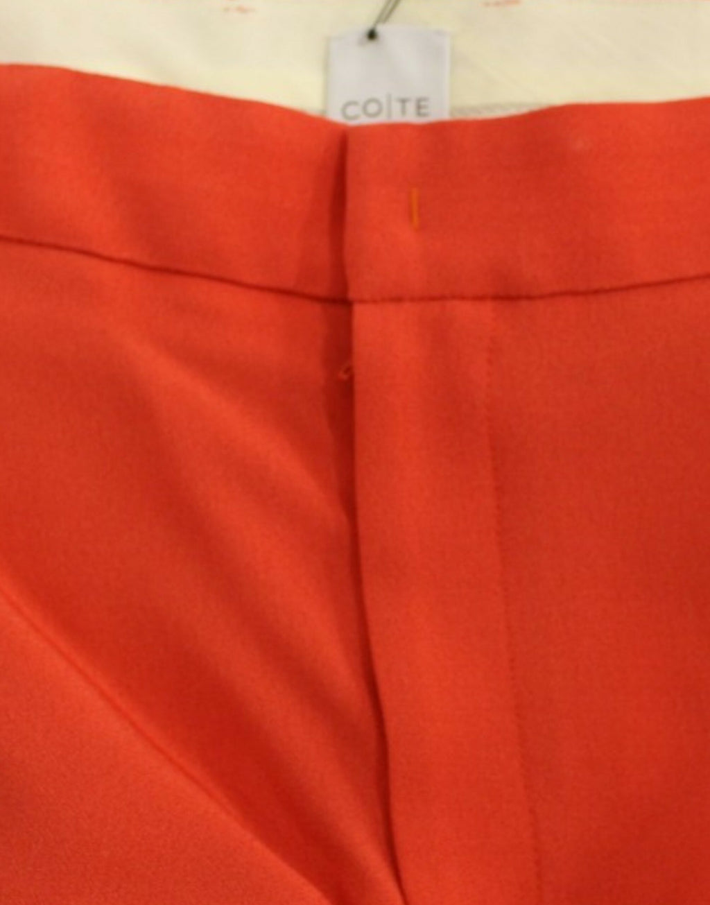 CO|TE Schicke orange Boyfriendhose – Italienische Handwerkskunst