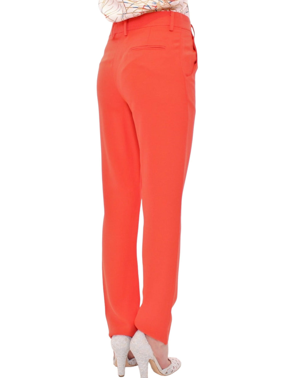 CO|TE Schicke orange Boyfriendhose – Italienische Handwerkskunst