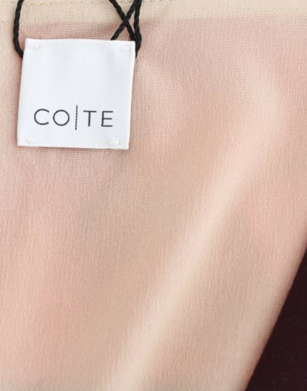CO|TE Mehrfarbiges Bleistiftkleid mit künstlerischem Flair