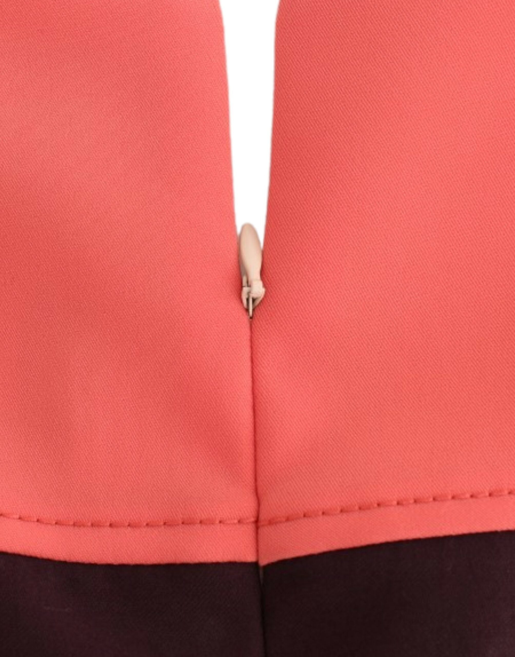 CO|TE Mehrfarbiges Bleistiftkleid mit künstlerischem Flair