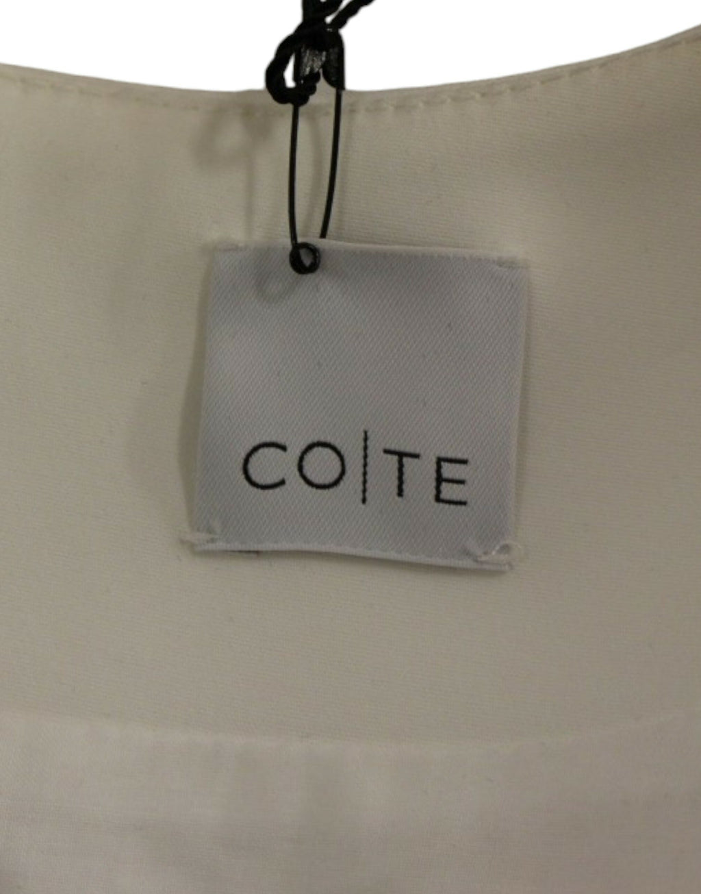CO|TE Schickes weißes und rosa Shift-Roboterkleid