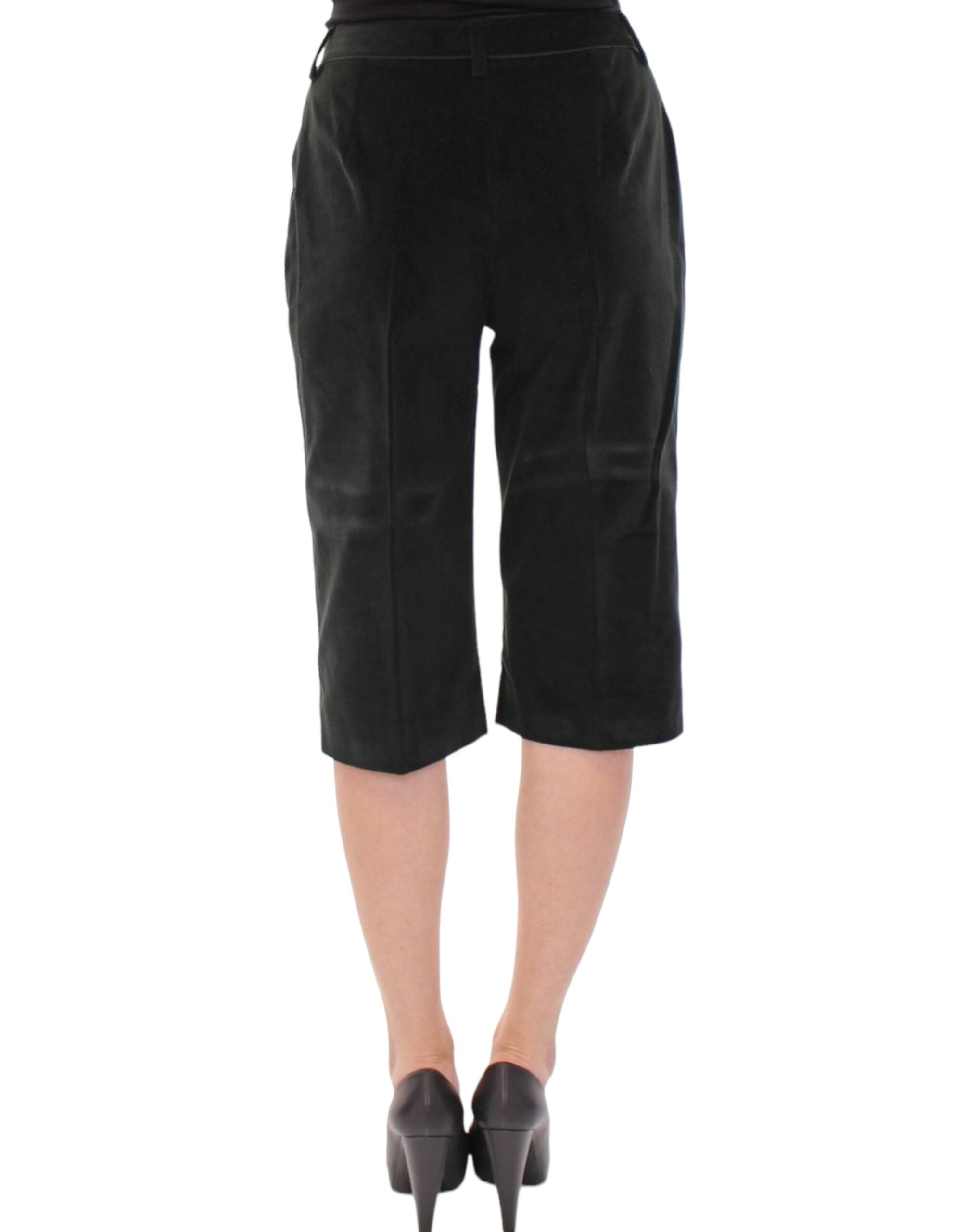 Dolce &amp; Gabbana Elegante Designer-Shorts in Schwarz