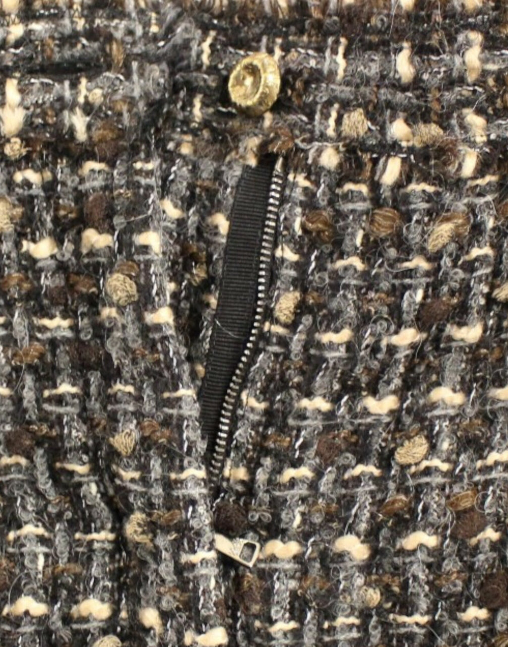 Dolce &amp; Gabbana Elegante Shorts aus mehrfarbiger Wollmischung