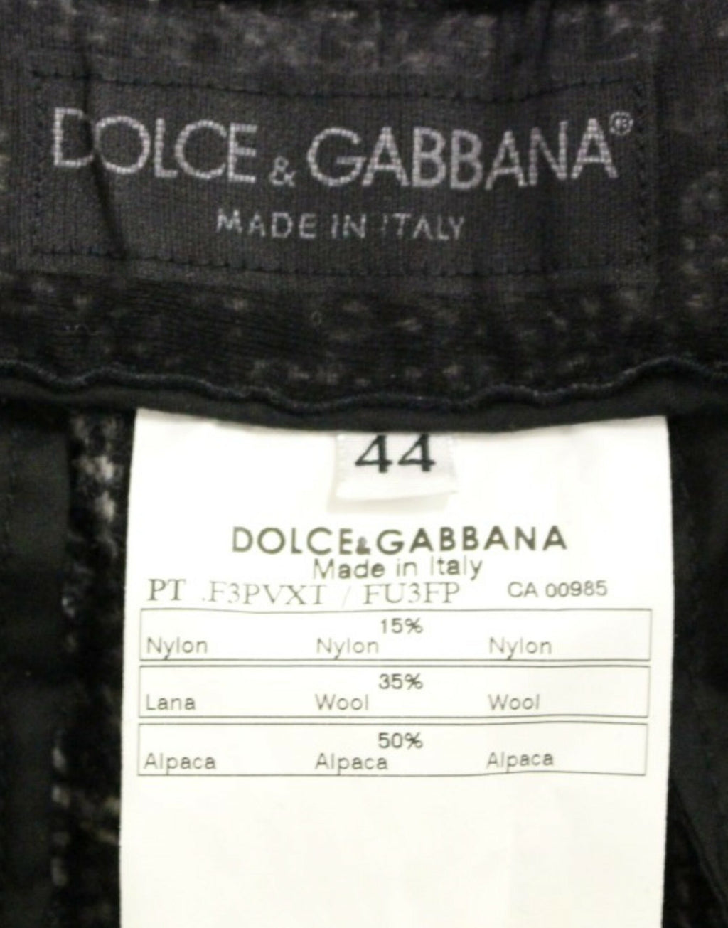 Dolce &amp; Gabbana Elegante Shorts aus grauer Alpaka-Mischung