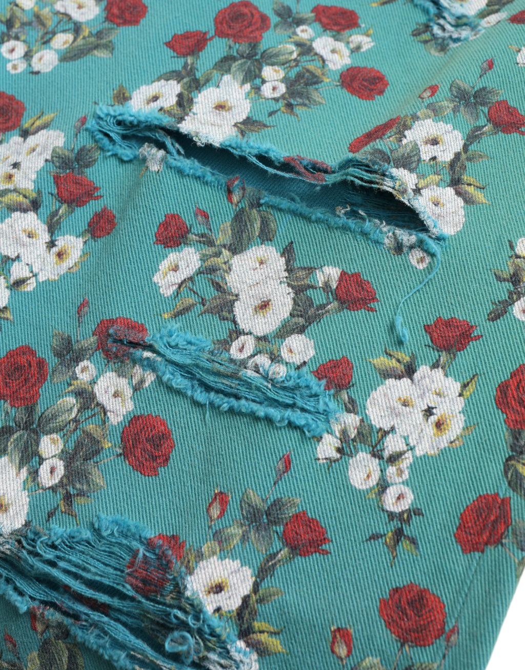 Dolce &amp; Gabbana Schicke Skinny-Jeans mit Blumenmuster