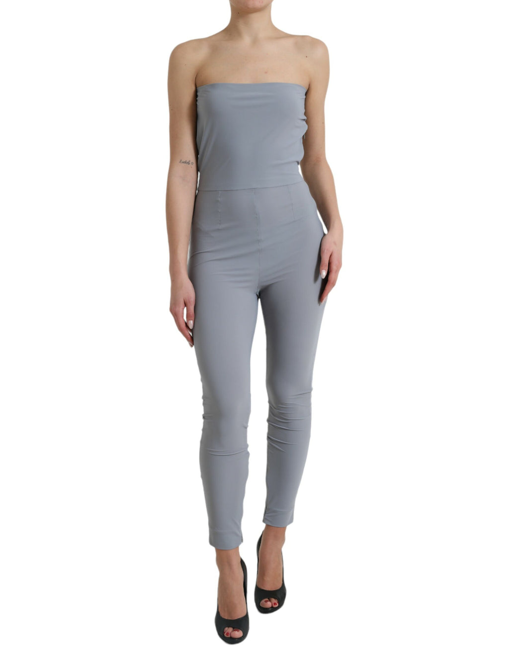 Dolce &amp; Gabbana Schickes trägerloses, figurbetontes Jumpsuit-Kleid