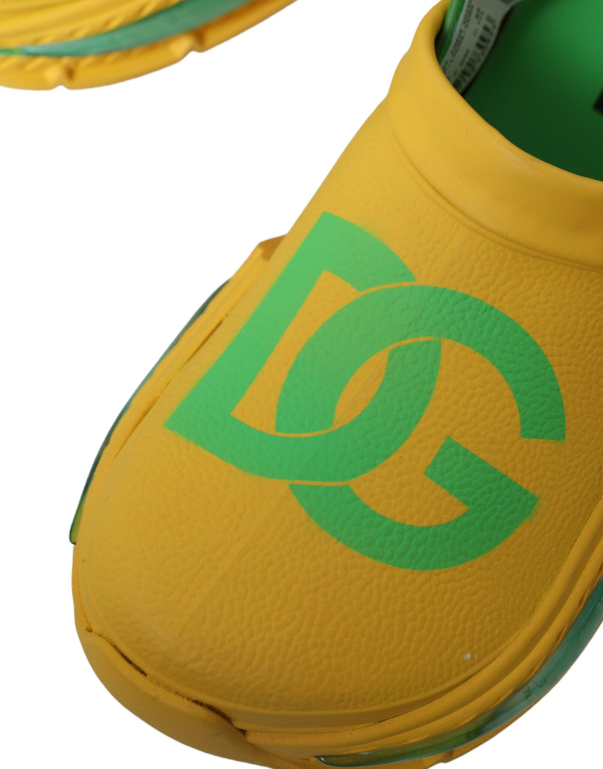 Dolce &amp; Gabbana – Schicke Clogs aus Gummi in üppigen Farben