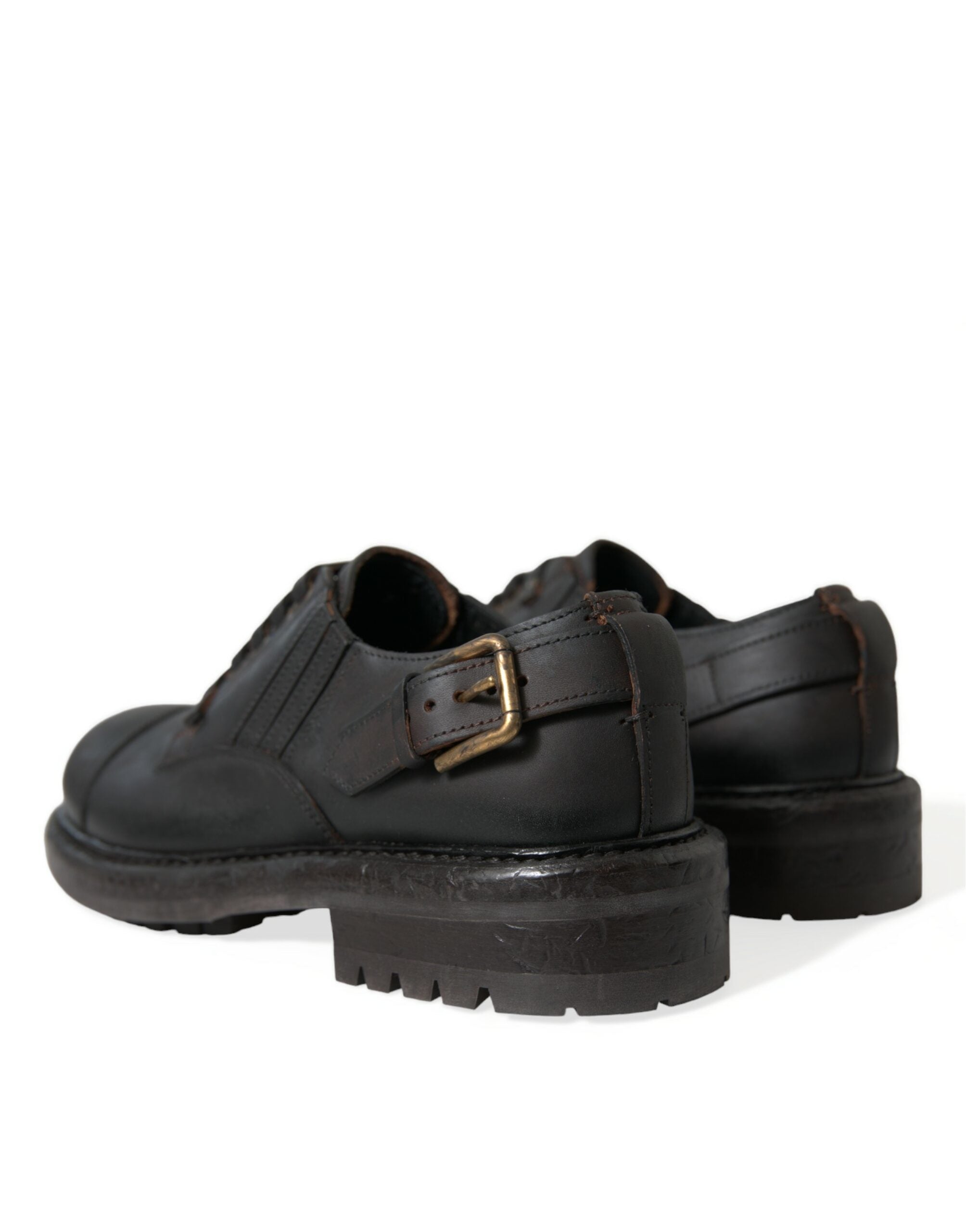 Dolce &amp; Gabbana Elegante Herren-Derby-Schuhe aus Leder