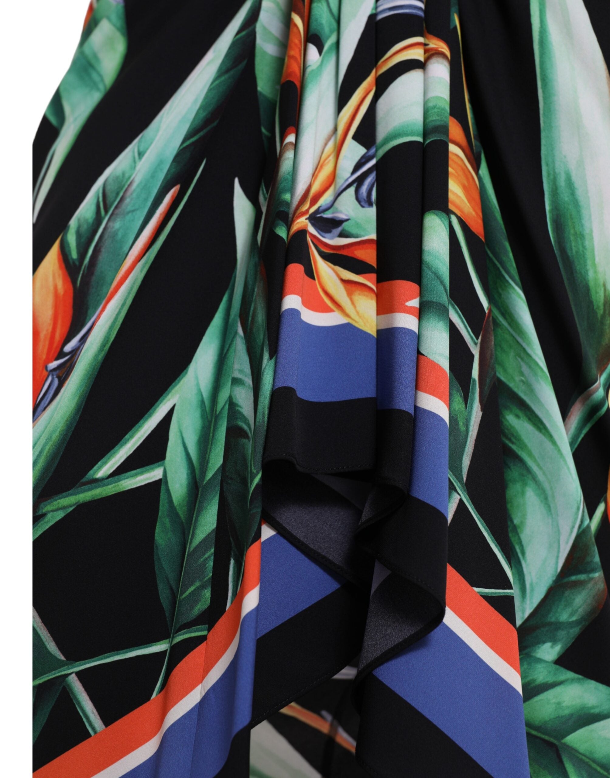 Dolce &amp; Gabbana – Eleganter Midirock mit Blumenmuster und hoher Taille