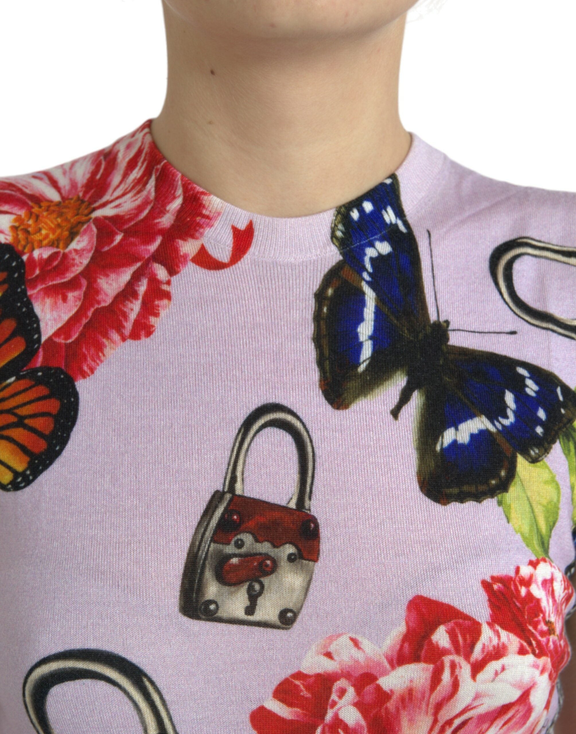 Dolce &amp; Gabbana Elegantes Tanktop aus Kaschmir-Seidenmischung