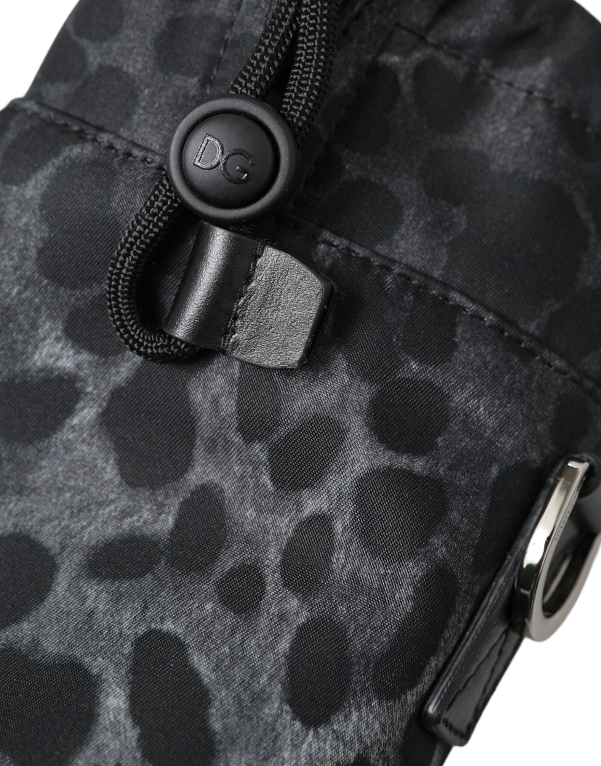 Dolce &amp; Gabbana – Schicker, runder Flaschenhalter mit Leopardenmuster