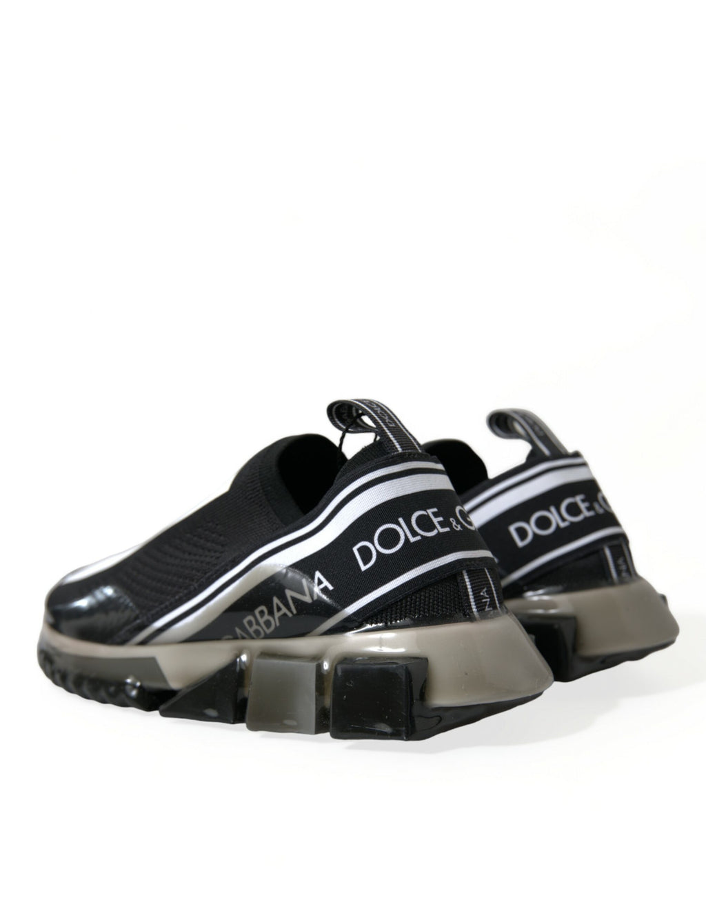Dolce &amp; Gabbana Elegante Sorrento Sneakers in Schwarz und Weiß