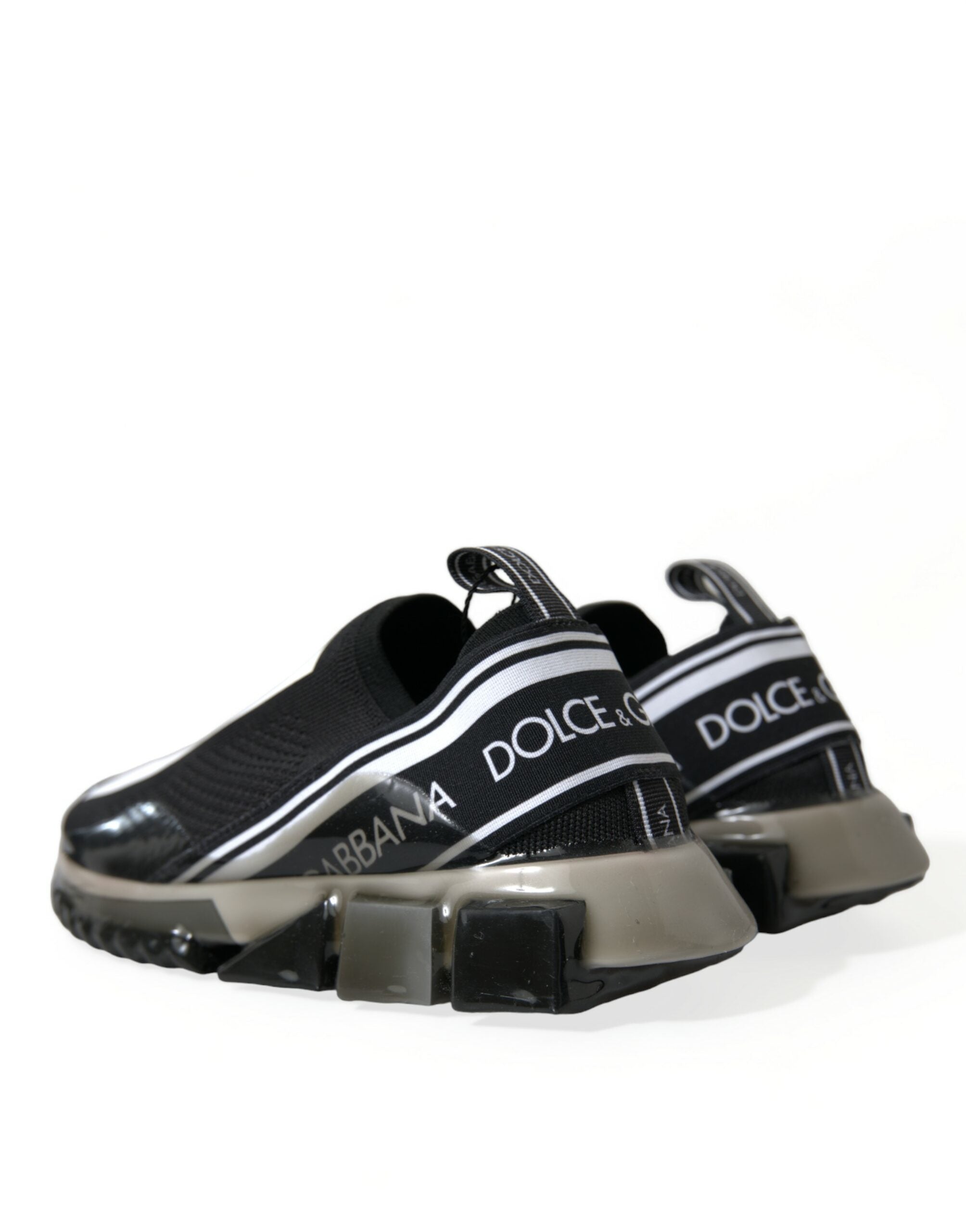 Dolce &amp; Gabbana Elegante Sorrento Sneakers in Schwarz und Weiß