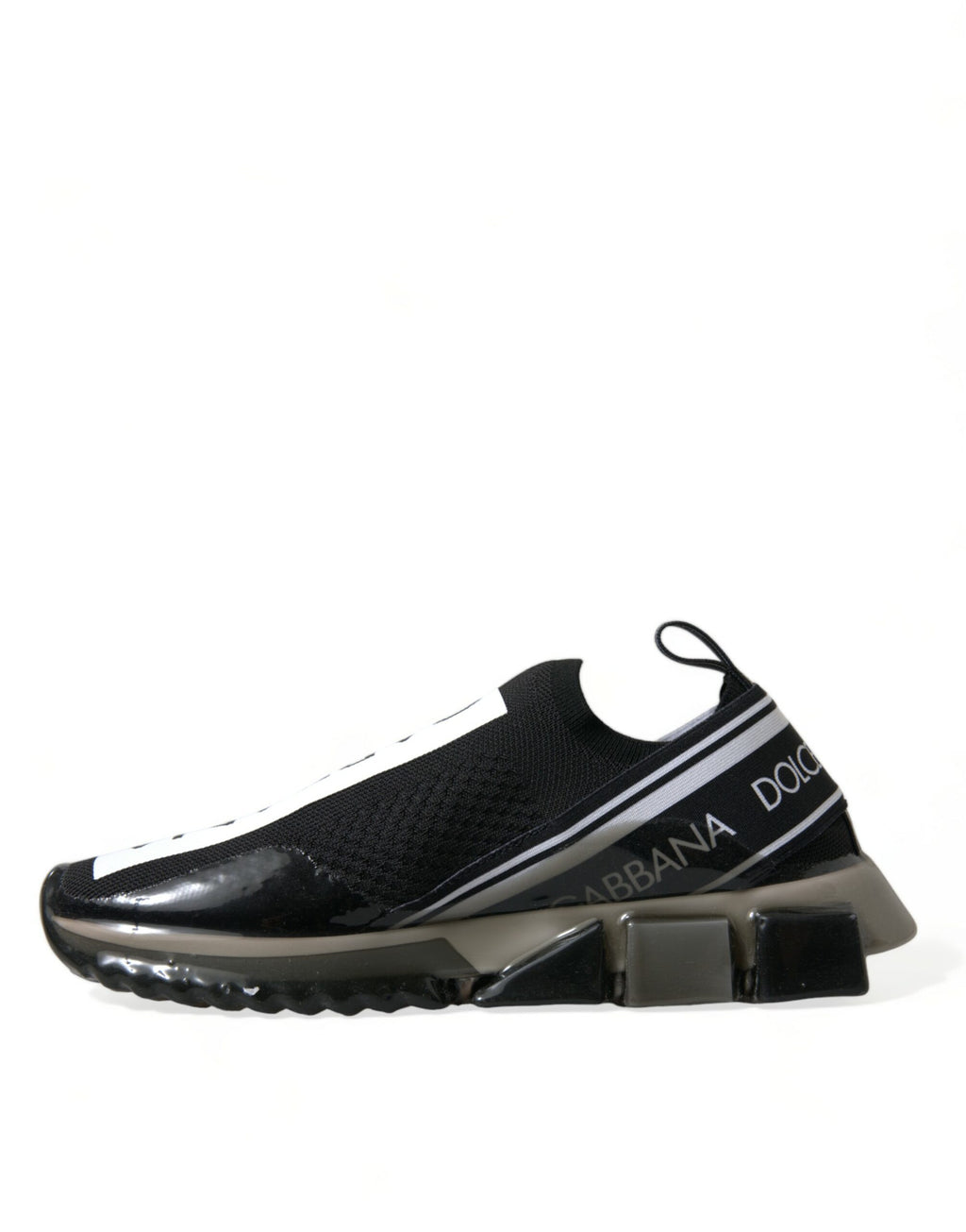 Dolce &amp; Gabbana Elegante Sorrento Sneakers in Schwarz und Weiß