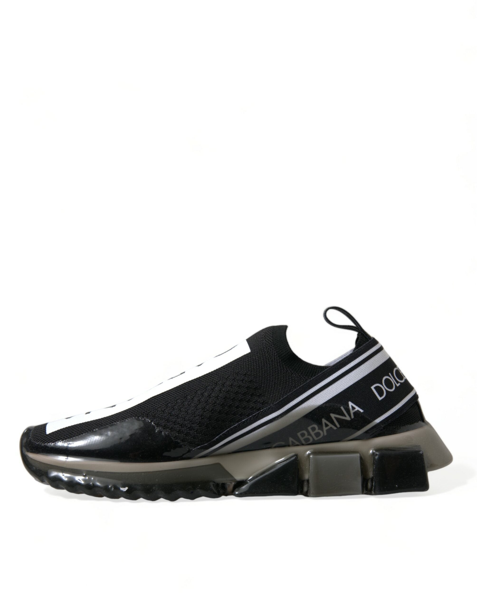 Dolce &amp; Gabbana Elegante Sorrento Sneakers in Schwarz und Weiß