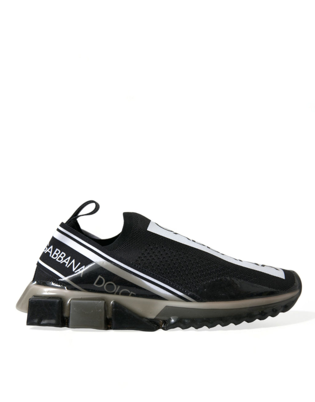 Dolce &amp; Gabbana Elegante Sorrento Sneakers in Schwarz und Weiß
