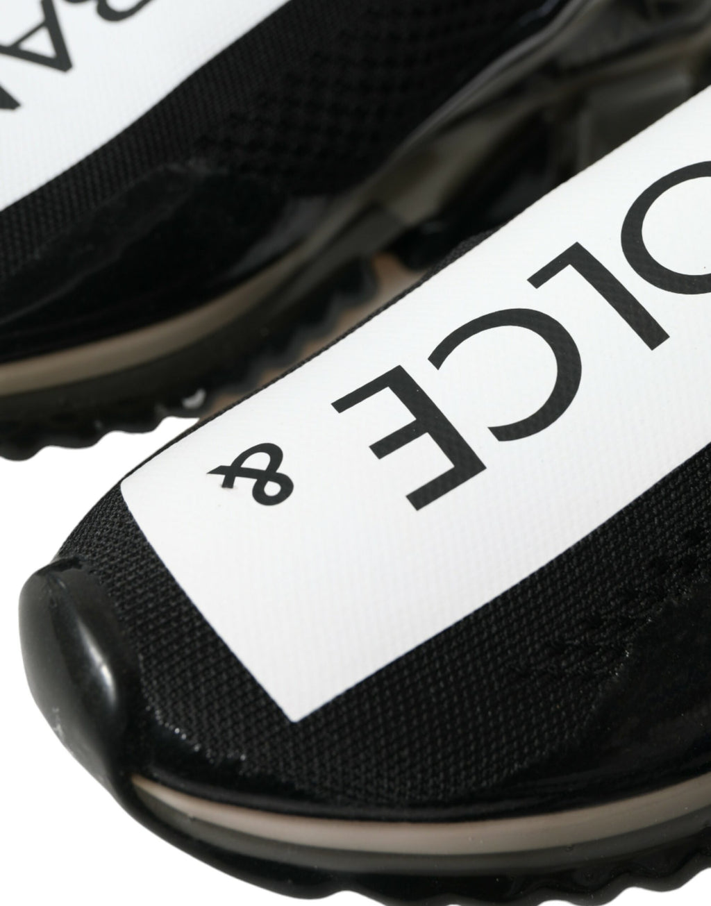 Dolce &amp; Gabbana Elegante Sorrento Sneakers in Schwarz und Weiß