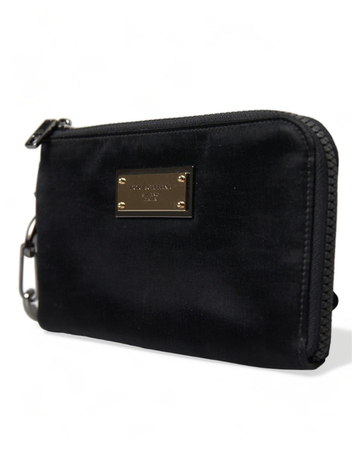 Dolce &amp; Gabbana Chic Designer-Tasche aus Nylon und Leder