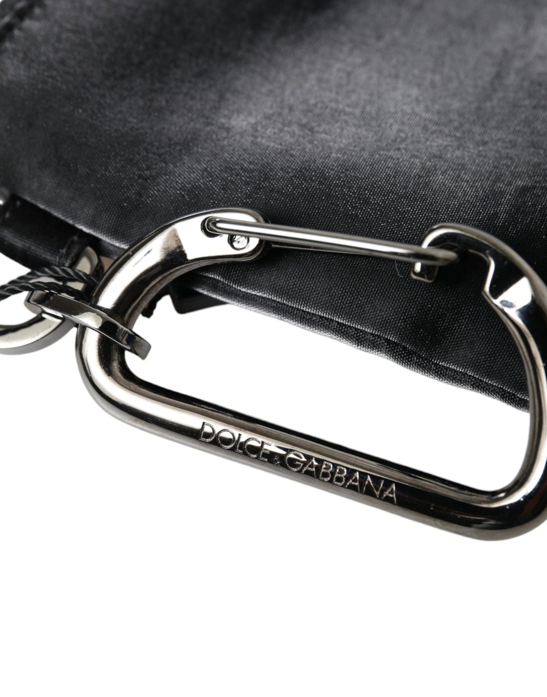 Dolce &amp; Gabbana Chic Designer-Tasche aus Nylon und Leder