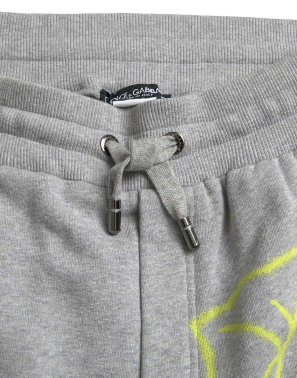 Dolce &amp; Gabbana Schicke, graue Skinny-Jogginghose aus Baumwolle