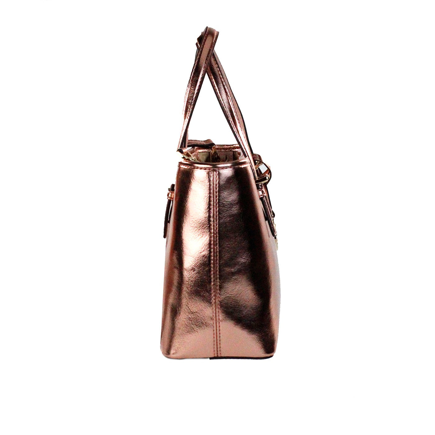 Michael Kors Jet Set Primrose Metallic XS Tragetasche mit Reißverschluss oben