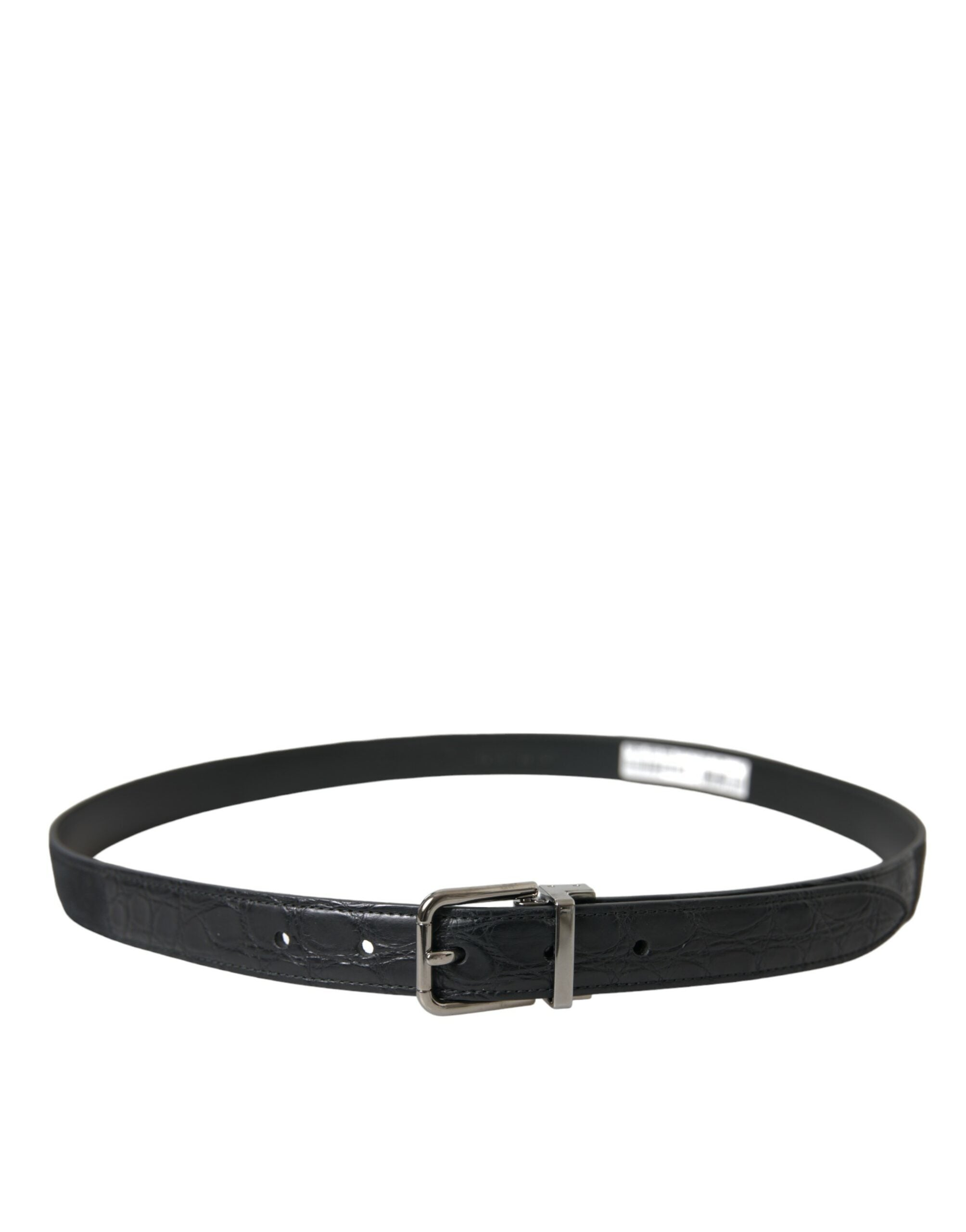 Dolce &amp; Gabbana Eleganter Ledergürtel mit Metallschnalle