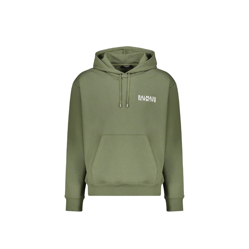 Balmain Logo Motif Hoodie