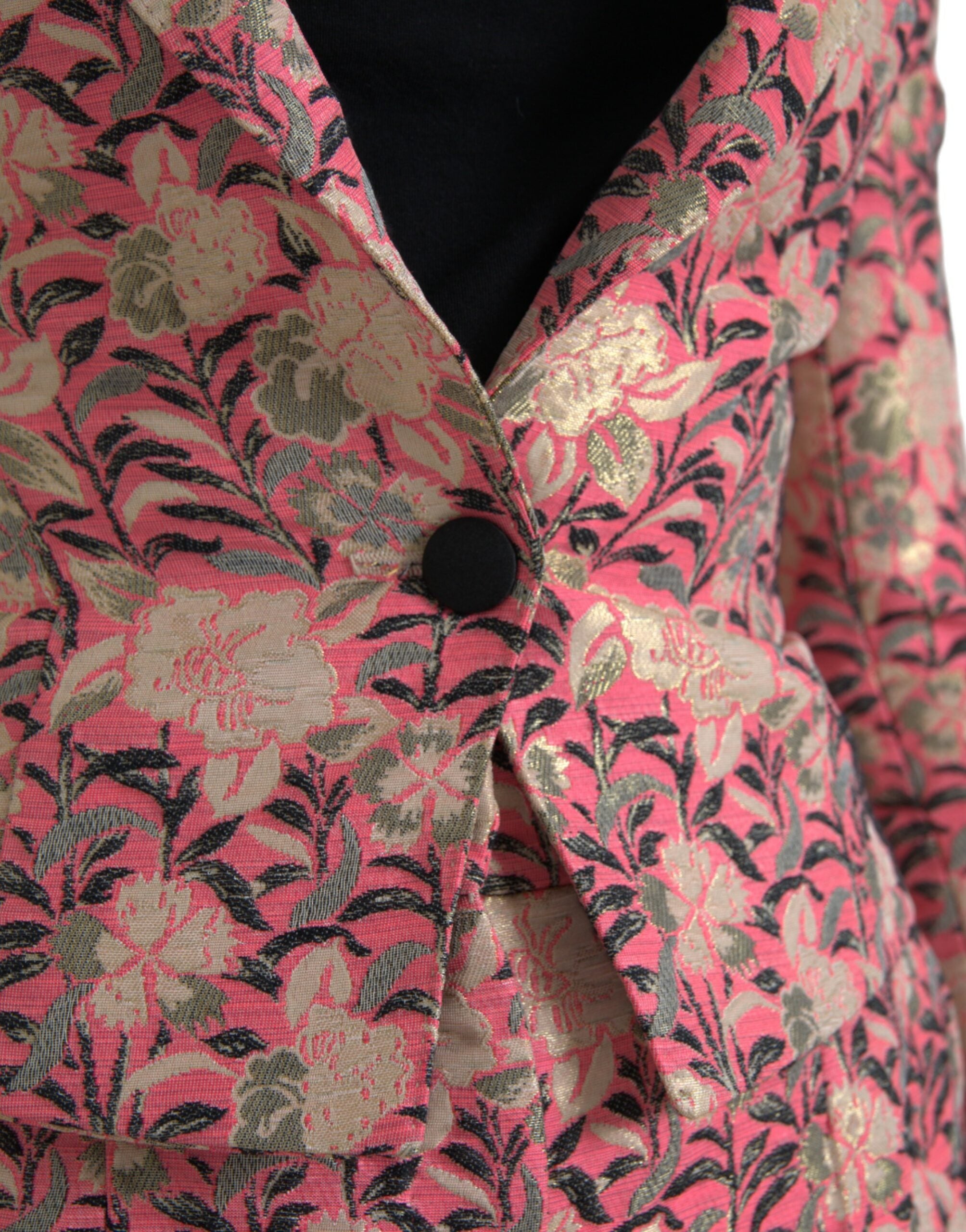 Dolce &amp; Gabbana – Eleganter, rosafarbener, zweiteiliger Anzug im Slim Fit