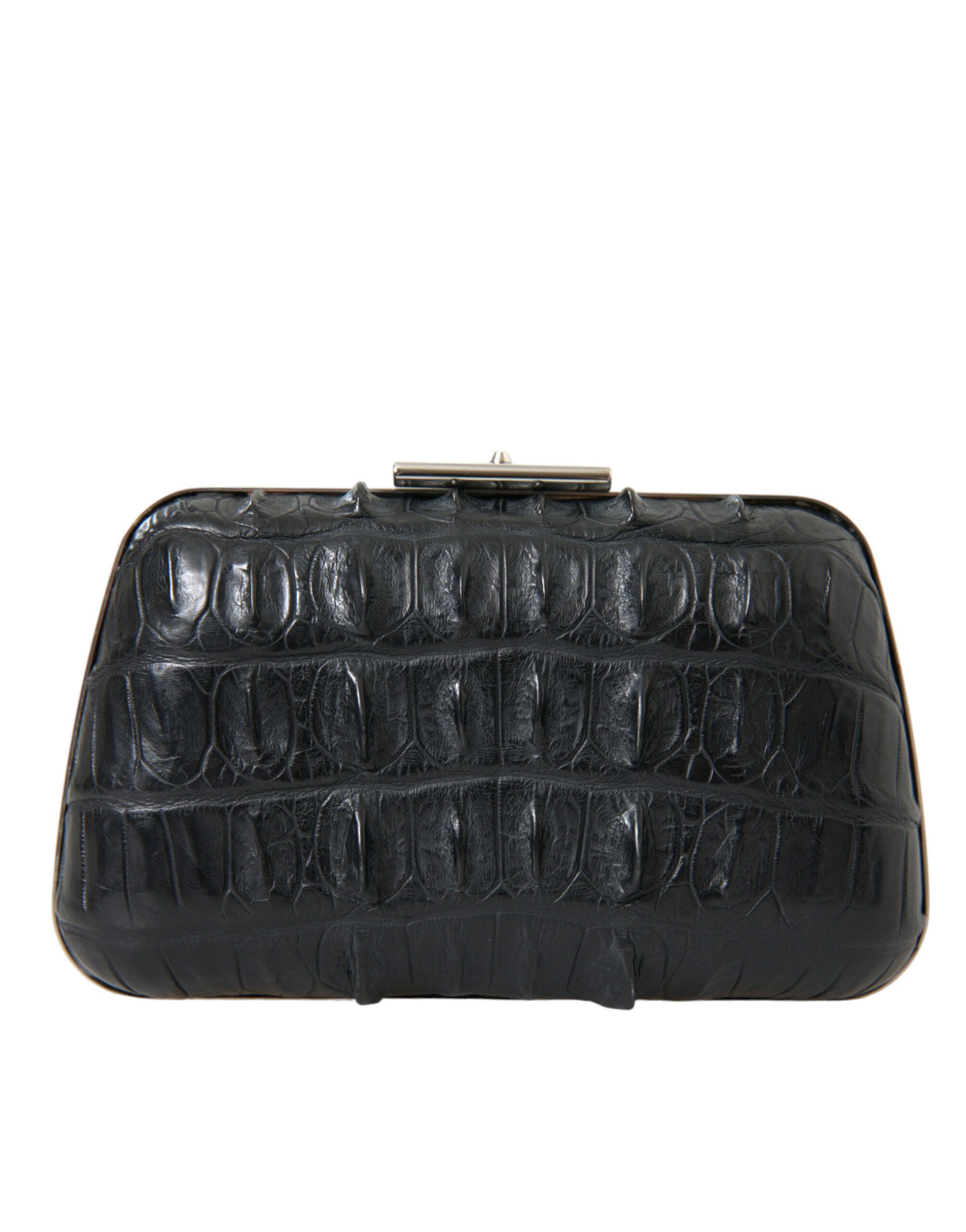 Balenciaga Elegante Abendclutch aus Krokodilleder