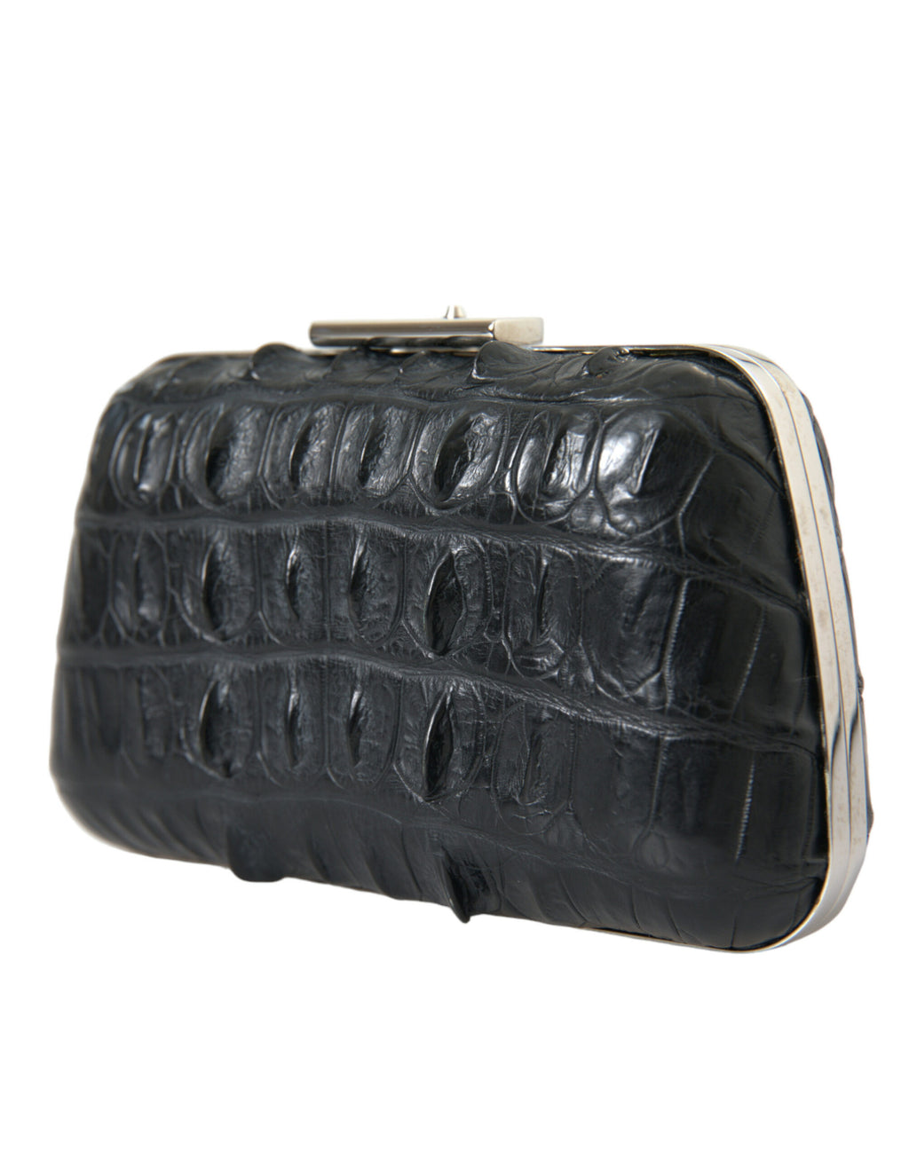 Balenciaga Elegante Abendclutch aus Krokodilleder