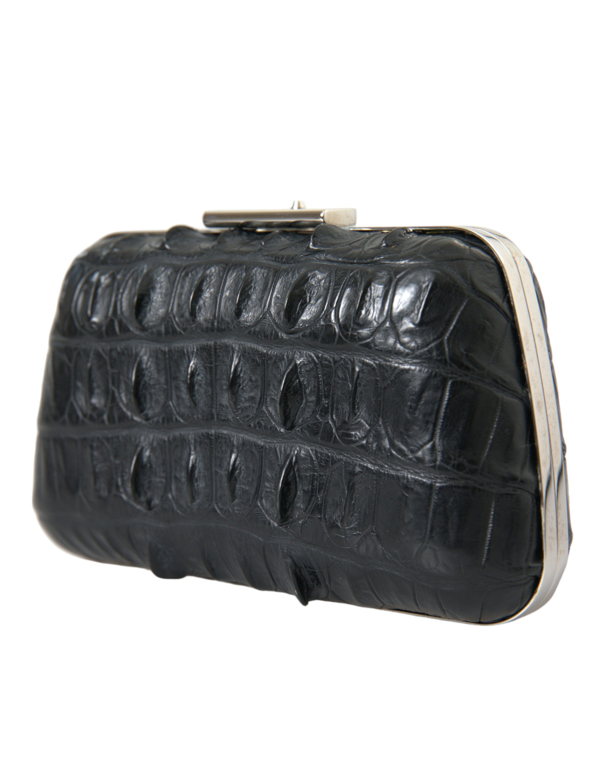Balenciaga Elegante Abendclutch aus Krokodilleder