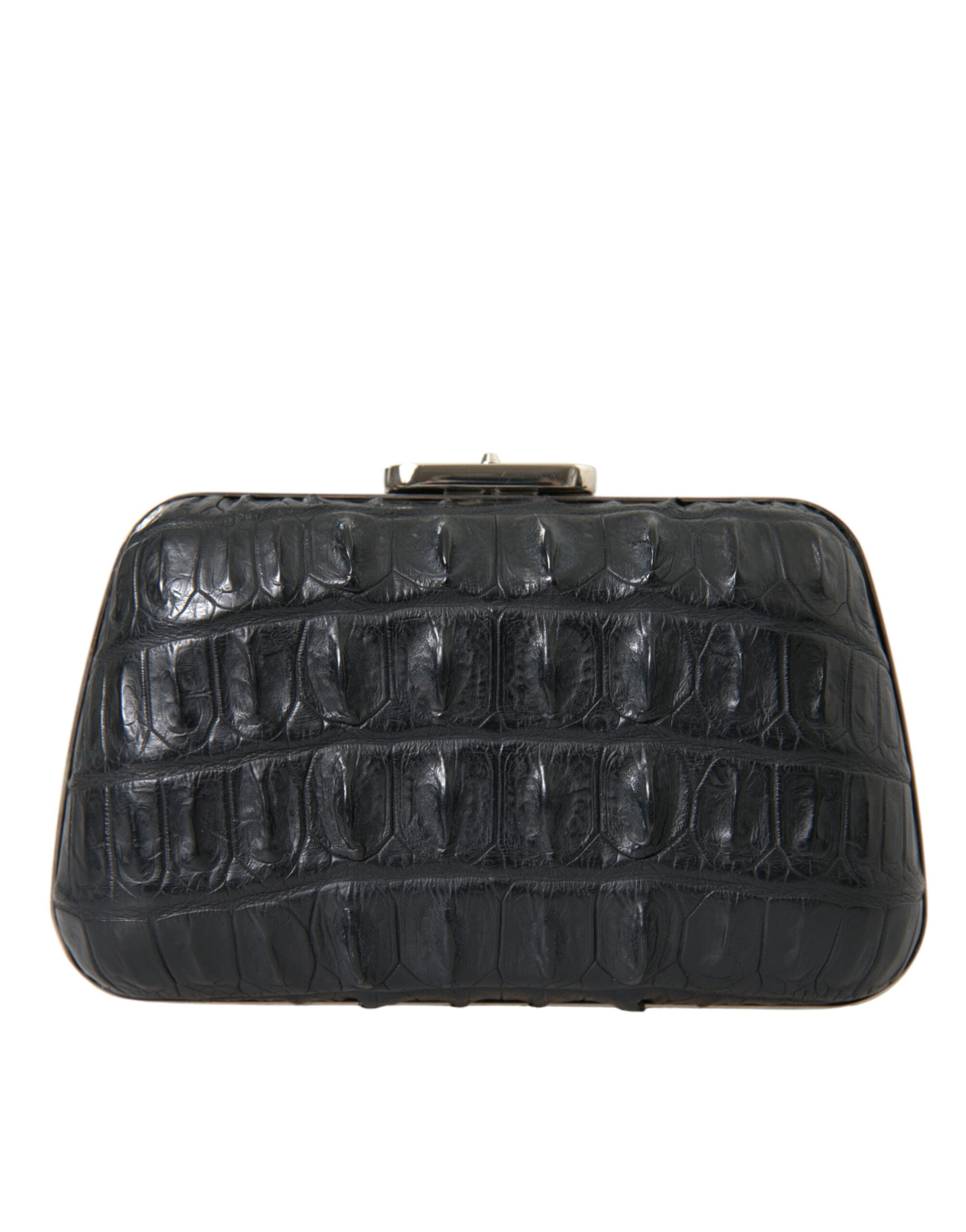 Balenciaga Elegante Abendclutch aus Krokodilleder