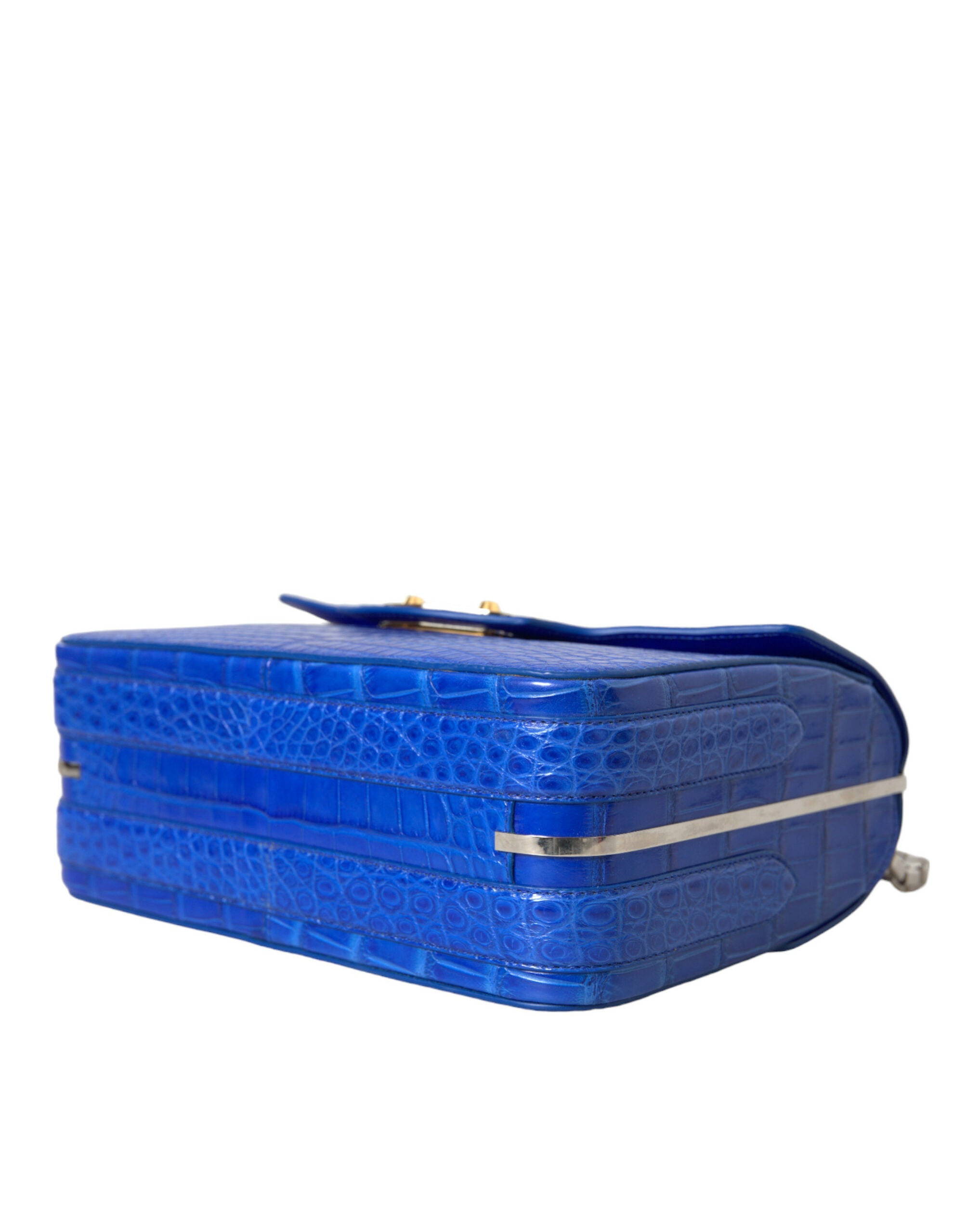 Balenciaga Chic Schultertasche mit Kette aus Alligatorleder