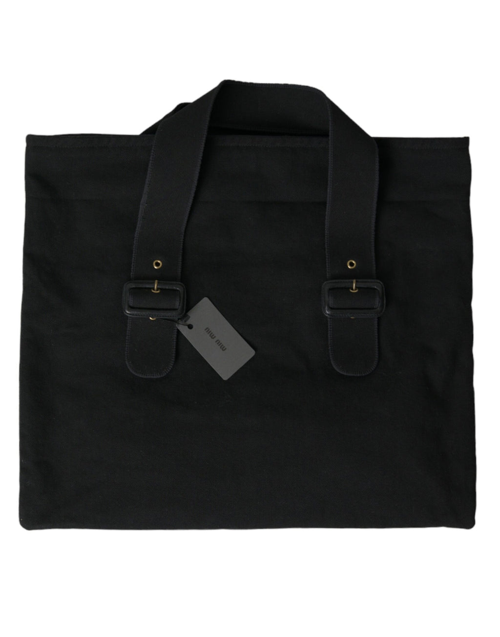 Miu Miu Chic – Schwarze Denim-Tasche für Eleganz im Alltag