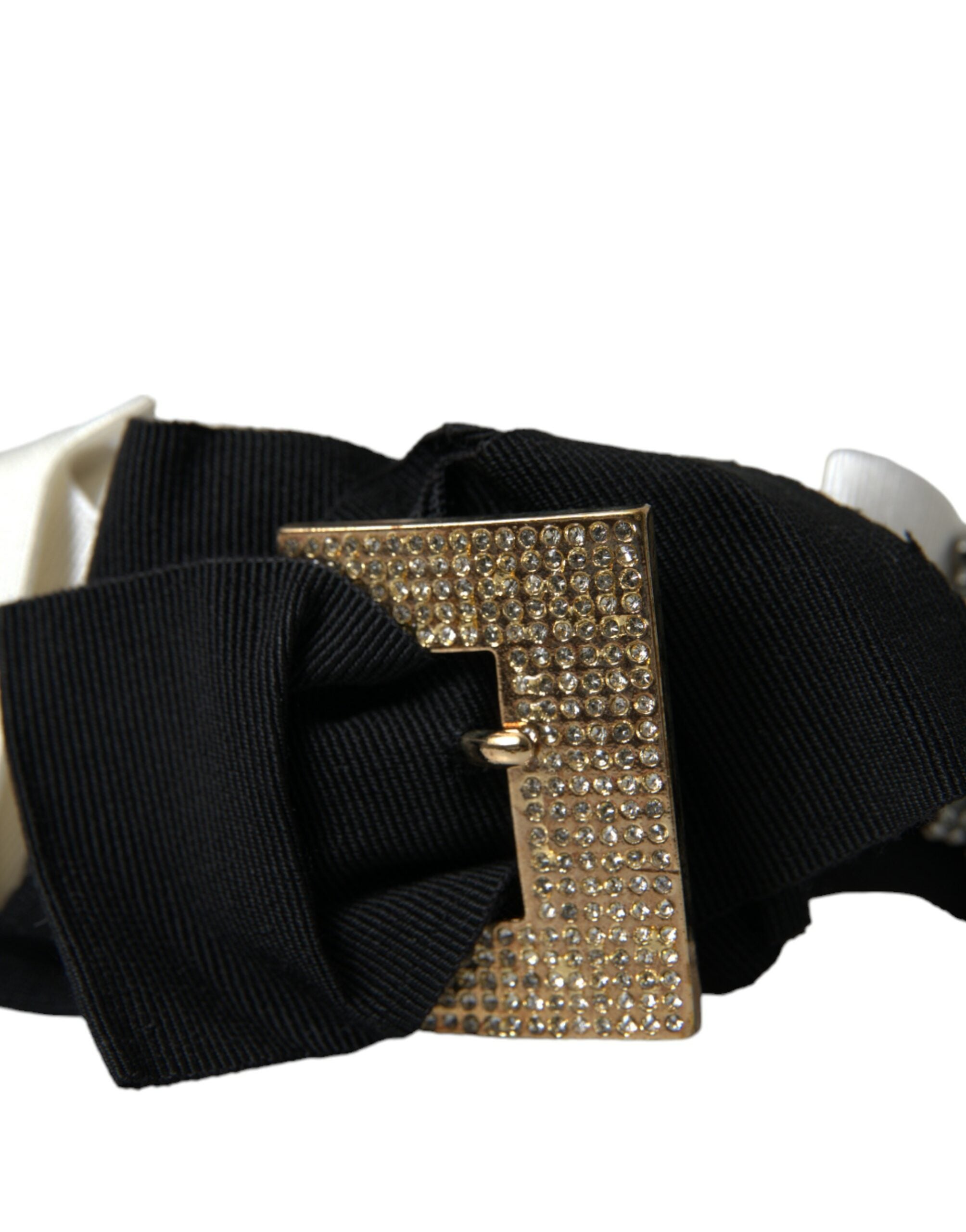 Dolce &amp; Gabbana Damen-Stirnband mit Diadem und mehrfarbigem Kristallbesatz