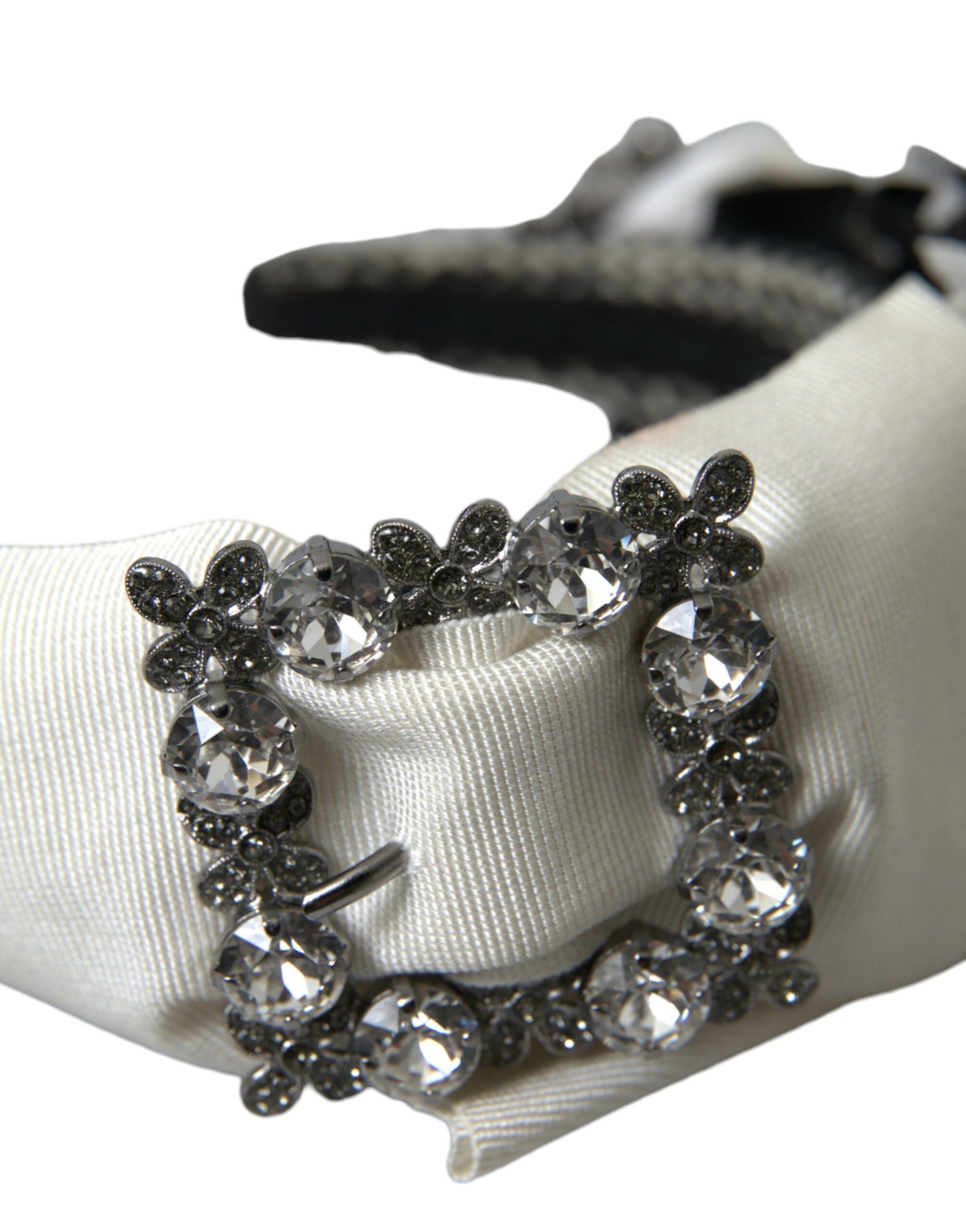 Dolce &amp; Gabbana Damen-Stirnband mit Diadem und mehrfarbigem Kristallbesatz