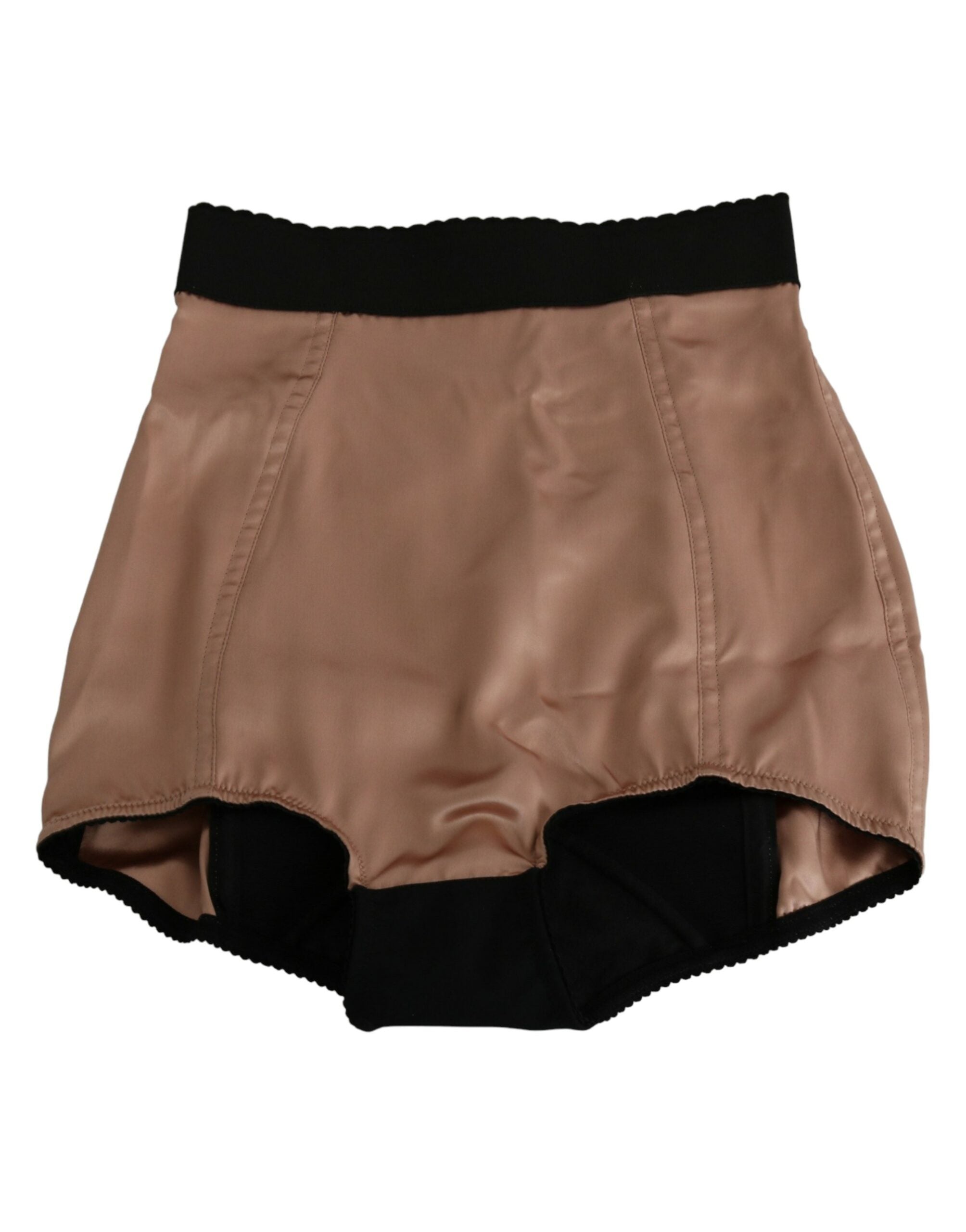 Dolce &amp; Gabbana Mini-Hotpants aus Seide mit hoher Taille