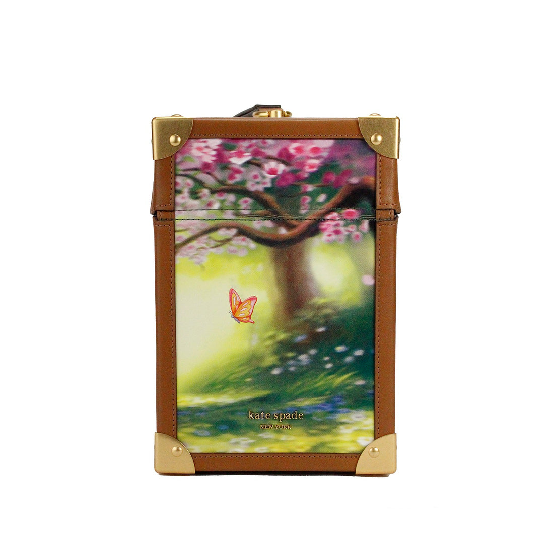 Kate Spade Disney Bambi 3D-Kofferraum bedruckte PVC-Clutch-Handtasche mit Tragegriff